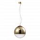 Подвесной светильник Crystal Lux Helado SP1 D300 Gold - фото №1