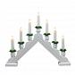 Фигурка «Новогодняя горка» 34х39см Uniel UDL-L7301-007/SWA/WW White Bridge UL-00007389 - фото №1
