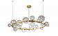 Подвесная люстра Crystal Lux Agata SP24 V2 Gold/Transparente - фото №4