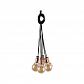 Подвесная люстра Nowodvorski Cable Black/Copper 9746 - фото №1