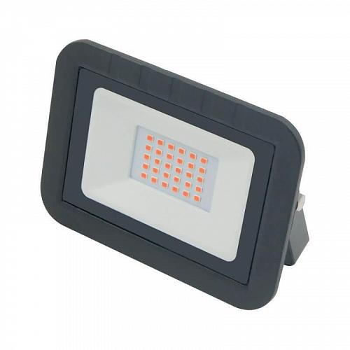 Прожектор светодиодный (UL-00002560) Volpe 30W ULF-Q511 30W/Red IP65 220-240В Black