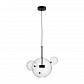 Подвесной светодиодный светильник Lumina Deco Neroni LDP 6016-3+1 BK - фото №1