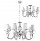 Подвесная люстра Crystal Lux Alma White SP-PL8 - фото №2