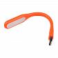 Переносной светодиодный фонарь Uniel Usb-зарядка 170х15 260 лм TLD-541 Orange UL-00000252 - фото №1