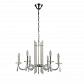 Подвесная люстра Crystal Lux AURELIO SP6 GOLD+CHROME/TRANSPARENT - фото №1