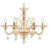 Подвесная люстра Crystal Lux Caetano SP-PL6 Amber