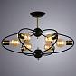 Потолочная люстра Arte Lamp Glasgow A1963PL-6BK - фото №3