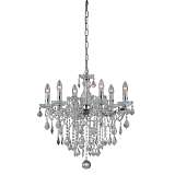 Подвесная люстра Ideal Lux Florian SP6 Cromo 035628