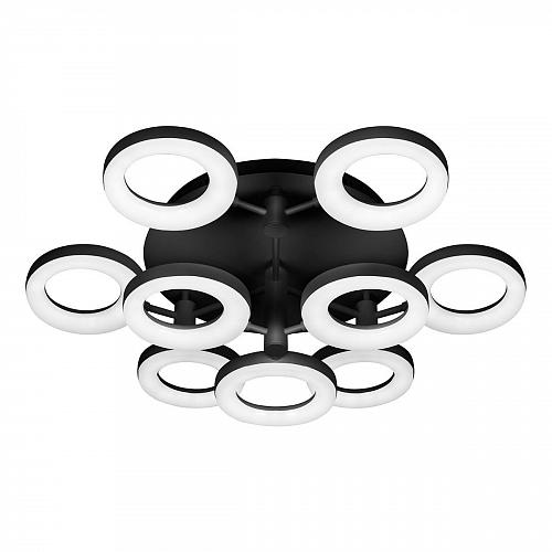 Потолочная светодиодная люстра iLedex Jomo FS-014-X9 108W BK