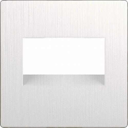 Накладка Werkel для двойной розетки Еthernet RJ-45 перламутровый рифленый WL13-RJ45+RJ45-CP 4690389124327