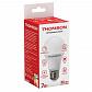 Лампа светодиодная диммируемая Thomson E27 7W 4000K груша матовая TH-B2156 - фото №2