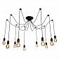 Подвесная люстра Arte Lamp 76 A9184SP-10BK - фото №1