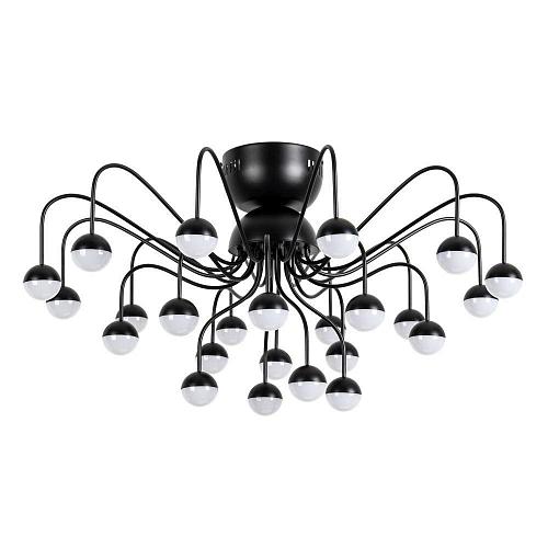 Потолочная светодиодная люстра Arte Lamp Dexter A3619PL-24BK