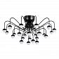 Потолочная светодиодная люстра Arte Lamp Dexter A3619PL-24BK - фото №1