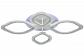 Потолочная светодиодная люстра Escada Bubble 10251/4LED BL - фото №4