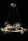 Подвесная люстра Crystal Lux Agata SP15 V2 Gold/Transparente - фото №5