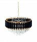 Подвесная люстра Lumina Deco Funneli LDP 6003-500 BK+F.GD - фото №5