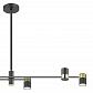 Подвесная люстра Lumien Hall Саурис LH8020/6P-BK-GD - фото №3