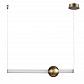 Подвесной светодиодный светильник Lumien Hall Greniya LH8023/1PD-GD-WT - фото №4