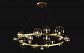 Подвесная люстра Crystal Lux Agata SP24 V2 Gold/Transparente - фото №5