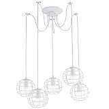 Подвесная люстра Arte Lamp A1110SP-5WH