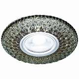 Встраиваемый светодиодный светильник Ambrella light Led S333 BK/CLD