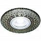 Встраиваемый светодиодный светильник Ambrella light Led S333 BK/CLD - фото №1