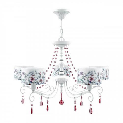 Подвесная люстра Lamp4you Provence E4-05-WM-LMP-Y-13-CRL-E4-05-PK-UP