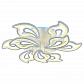 Потолочная светодиодная люстра Profit Light 8073/6+3 WHT - фото №1