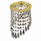 Встраиваемый светильник Ambrella light Crystal K2247 CL/G