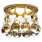 Встраиваемый светильник Ambrella light Crystal K2051C KF/G - фото №1