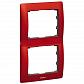 Рамка 3постовая Legrand Galea Life волшебный красный 771906 - фото №1