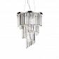 Подвесная люстра Ideal Lux Carlton SP12 Cromo 166247 - фото №1