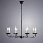 Подвесная люстра Arte Lamp Graff A1857LM-8BK - фото №4