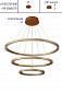 Подвесная люстра Crystal Lux FORTUNA SP158W LED D400+600+800 GOLD - фото №3