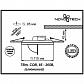 Встраиваемый светодиодный светильник Novotech Gesso Spot 357347 - фото №4