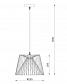 Подвесной светильник Lucide Vinti 02401/28/30 - фото №3