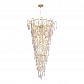Подвесная люстра Crystal Lux Reina SP34 D1200 Gold Pearl - фото №1