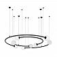 Подвесная люстра Loft IT Infinite 10155/1100 Black - фото №1