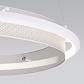 Подвесной светодиодный светильник Eurosvet Imperio 90241/1 белый/ серебро Smart - фото №4