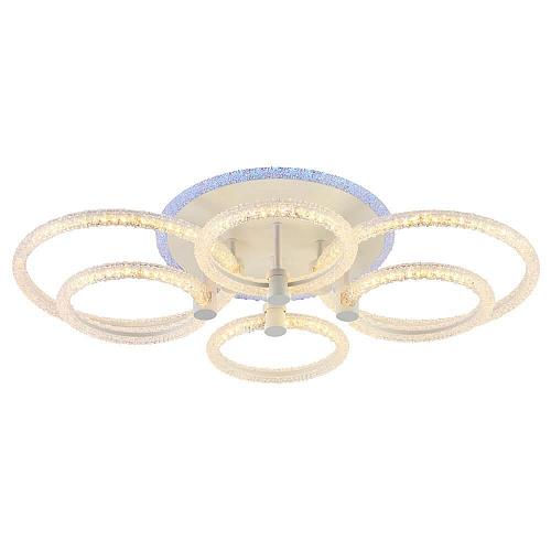 Потолочная светодиодная люстра Profit Light 8024/4+2 WHT