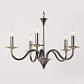 Подвесная люстра Lucia Tucci Messina 1890.5 Glossy Black - фото №1