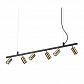 Подвесная люстра Ideal Lux Dynamite SP6 Ottone Satinato 244648 - фото №1
