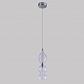 Подвесной светильник Crystal Lux Iris SP1 B Transparent - фото №1