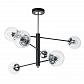 Потолочная люстра Arte Lamp Segin A3566PL-6BK - фото №1