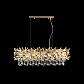 Подвесная люстра Crystal Lux Romeo SP8 Gold L1000 - фото №1