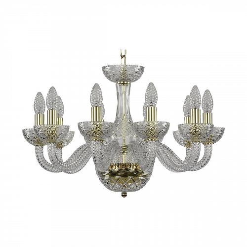 Подвесная люстра Bohemia Ivele 1310/10/195 G Cl/Clear/M-1F