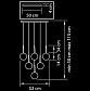 Подвесная люстра Lightstar Simple Light 803100 - фото №4