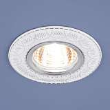 Встраиваемый светильник Elektrostandard 7010 MR16 WH/SL белый/серебро a036772