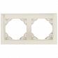 Рамка 2-постовая Efapel Logus 90 Aquarella жемчуг 90920 TPE - фото №1